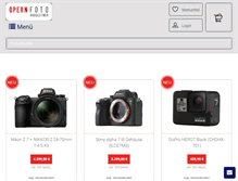 Tablet Screenshot of opernfoto.com